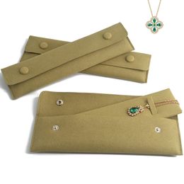 Luxury VAN Brand Clover Designer Jewelry Pouch Bag Pulsera Collar Pendientes Ea anillos Bolsas Bolsas con marca