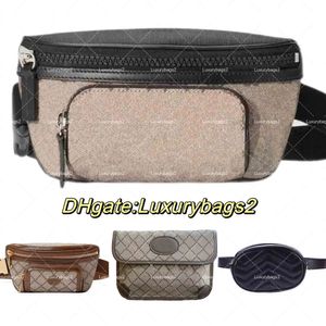 Sacs de taille de luxe Designer Femmes Hommes Sac à bandoulière classique Bandbody Fashion Packs Sacs à main en cuir Fanny Pack Designers Fannypack Portefeuilles