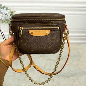 Sacs de taille de luxe M82335 MINI Bum Sacs Designer Bumbag Hommes Femmes Sac à main Sac à main en cuir souple Hobo Satchel Chaîne Fourre-tout Cross Body Fanny Pack Sac à bandoulière décontracté 1607