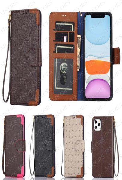 Étuis de téléphone avec pochette portefeuille de luxe pour iPhone 13 12 Pro 12Pro 11 11Pro Max X Xs Xr 8 7 Plus, étui de protection à rabat magnétique à 360 degrés Lette8548455