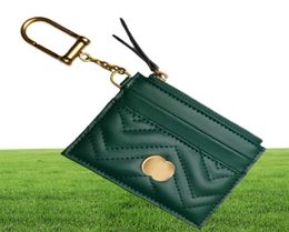 Portefeuilles de luxe sacs concepteurs supports de passeport en cuir authentique en cuir porte-carte sac à main clés pochettes femmes bracelets kelechain car5028845