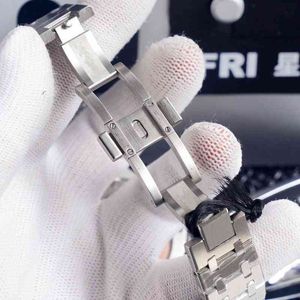 Luxury Watch 15400 Banda de acero mecánica de gama completa Mens impermeable emitida en nombre AAQL LM4T