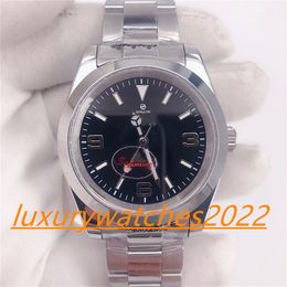 Reloj de lujo 2022 nuevo 36 mm esfera negra 124270 movimiento automático reloj de pulsera mecánico de cristal de zafiro montre de luxe