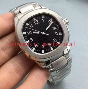 Luxe Horloge 3 Stijl Aqu naut Stalen Armband Zwart 40mm Armband Heren Horloge 5167/1A-001 Automatische Mode heren horloges Polshorloge