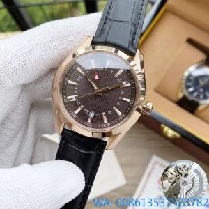 Luxe horloge Automatische mechanische herenhorloges 42 mm zilveren polsband Waterdicht Alle roestvrijstalen polsband Modeontwerper Polshorloge Merk AAA-horloges
