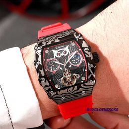 Luxury Watch Classic Wristwatch 2024 Nouvelle mécanique Watch Owl Watch Men entièrement automatique Concept de trou de ver imperméable Wl 3kek