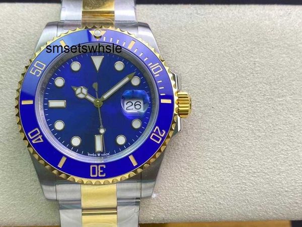 Reloj de lujo Reloj de buceo limpio para hombres 41 mm profesional Diámetro 3235 Movimiento Energía de 72 horas Cristal de zafiro Espejo Caja de acero inoxidable 904l