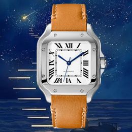 Luxe horloge handel horloges modehorloge 41 mm roestvrijstalen schuif gespog van sapphire lumineuze uithoudingsvermogen horloges beweging polshorloge dhgates