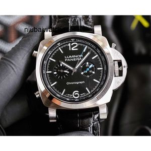 Luxe horloge Designer horloge Horloges voor heren Mechanisch automatisch uurwerk Saffierspiegel 47 mm Koeienhuid Horlogeband Spor 0o7f