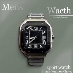 Luxe horloge Designer kijkt van hoogwaardige horloges roestvrij staal Casual Modern Sport Watch Automatische mechanische polshorloges Watch Box Mens Watches