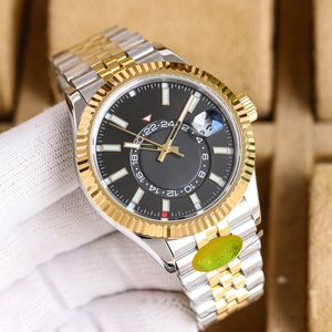 Luxury Watch Designer Watches Mens Watch Hight Quality Quality Automatic Machinery Watch Top Sky Dweller Sapphire Glass Noctilucent Araproofing Mover Move Watch with Box
