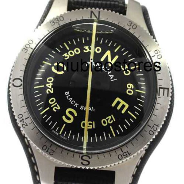 Relojes de ropa de lujo Muñecas de pulsera PAM00191 Black Seal Compass 766978 Relojes de movimiento Relojes mecánicos automáticos