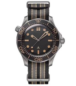 Luxe Horloge Diver 007 Editie Master Planet 600m 2813 Automatische Mechanische Beweging Mannen Horloges Stalen Band Sport Horloges