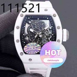 Luxury Watch Fashion Men and Women Watchs Mechanical Cool Wrist Watches TV Factory Date dans les affaires de bourse All Ceramic Shell Tape Mens New Lu