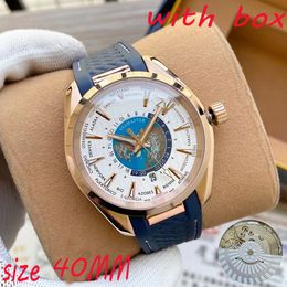 montre de luxe pour hommes Montre de haute qualité montre de créateur montre classique nouvelle montre Bracelet en caoutchouc, bracelet en acier inoxydable Saphir étanche relojes watchbox moonswatch