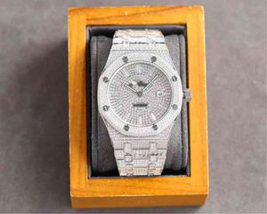 Luxe horloge voor mannen Mechanisch en topmerk mode dames All Diamond Zwitserse Genève-polshorloges