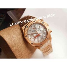 Luxe horloge voor heren Mechanische horloges 1 batterij Charnograph Zwitserse merksportpolshorloges