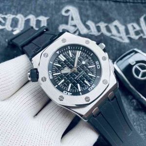 Luxe Horloge voor Mannen Mechanische Horloges 15703 s Automatische Lichtgevende Transparante Onderkant Zwitserse Merk Sport Horloges