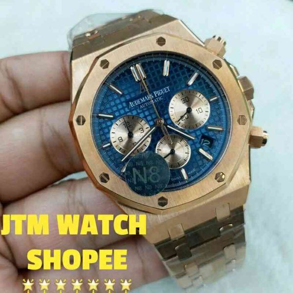 Reloj de lujo para hombre, relojes mecánicos, cronógrafo Pria, zafiro, marca suiza Eta, relojes de pulsera deportivos