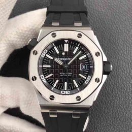 Luxe horloge voor mannen Mechanical Watches Series 15703ST OO A002CA 01 Classic Glow Hegemony S Zwitserse merk Sportpolses