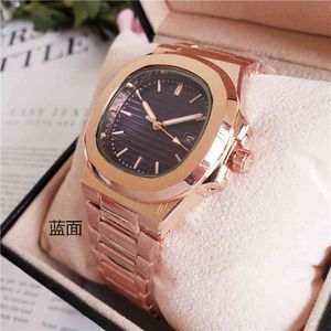 Luxe horloge voor mannen Mechanische horloges drie naald timing mode -zakelijke roestvrijstalen riemhoens kleine Genève