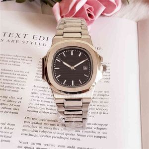 Luxe horloge voor mannen Mechanische horloges drie naald timing mode -zakelijke roestvrijstalen riemhoens kleine Genève