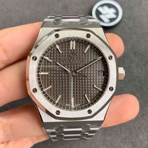 Reloj de lujo para hombres Relojes mecánicos ZF AP15500 Steel King Roya1 0ak Automatic Machine Luminous s Fashion Elite Swiss Brand Sport Wristatches