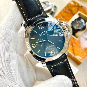 Luxe horloge Luxe horloges voor heren Mechanisch polshorloge Herenriem Pane Series Mode Stoere man Grote wijzerplaat Designerpaner horloge liu 2SVF