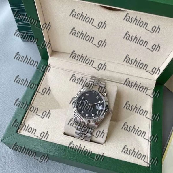 Luxury Watch Man Asia Movement mécanique montre des montres pour hommes avec une boîte de boîte d'origine Watch de haute qualité Relojs en verre Sapphire Sapphire Watch Man with Box 750
