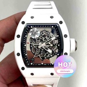 Luxury Watch Mécanique Cool Rakish Wrist Watches TV Factory RM055 MÉCANICS MÉCANIQUE MÉCANIQUE DES LOIS MULTIFONCTIONNEL