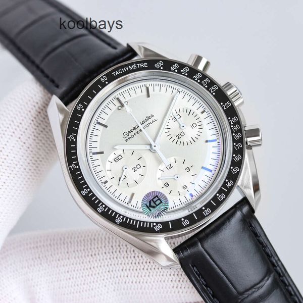 Montre de luxe hommes montres de créateurs omig moonswatch femmes mouvement montres dos transparent haute qualité chronographe mécanique montre luxe esprit LBB7