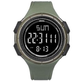 Montre de luxe hommes mécanique automatique SMAEL montres militaires S résistant aux chocs relogio masculino 1618 montres numériques Waterpr246j
