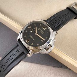 Luxury Watch Men's Men's Automatic Mechanical Watch Sports Watch 2024 New Brand Watch Sapphire Mirror Leather Strap 40 44 mm Diamètre Timer Corloge RZ5P