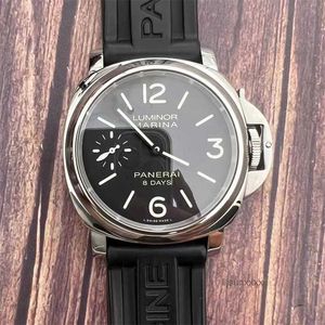 Luxury Watch Men's Men's Automatic Mechanical Watch Sports Watch 2024 New Brand Watch Sapphire Mirror Leather Strap 40 44 mm Diamètre Timer Corloge Ex8o
