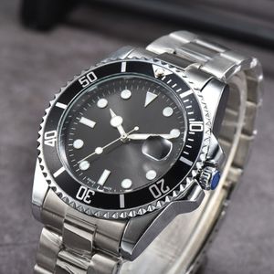 Luxe horloge herenmode klassieke stijl roestvrij staal waterdicht lichtgevende saffier mechanisch dhgate Watch262n