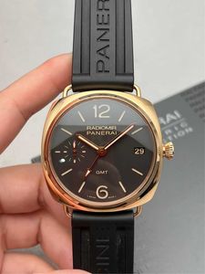 Luxe horloge heren designer horloges Rademir Pam00421 Handmatig mechanisch 47 mm uurwerk Horloges Waterdicht roestvrij staal