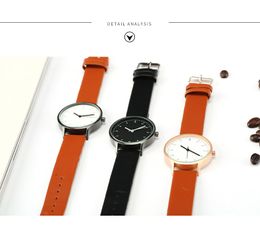 Luxe Horloge herenhorloge instrmnt Vrouwen Horloges leer Modemerk Quartz polshorloge Vrouwelijke Klok Relogio Feminino202V