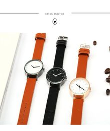 Luxury Watch Mens Watch Instmnt Women Horloges Lederen modemerk kwartshorloge vrouwelijke klok relogio feminino5284344