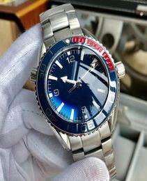Luxe horloge heren kijkt naar aaaa oceaan stijl 42 mm blauwe dial master 8900 automatische saffierglas klassiek model vouwpolspola su6532612