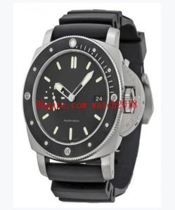 Luxury Watch New Real Po Amagnétique Black Dial Black Rubber Men039s Watch 47mm Automatic Mens Watch Watches9953194