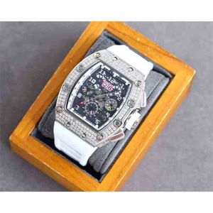 Luxe horloge Richarmilles Movemen Mechanisch Dagelijks leven Waterdicht Diamant Mode Verkopen Zwitsers O19K L