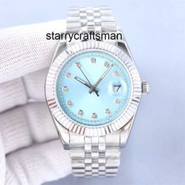 Luxe horloge RLX Clean Diamond Dail automatisch mechanisch horloge 41 mm mode zakelijk zwemmen 904L roestvrijstalen polshorloge