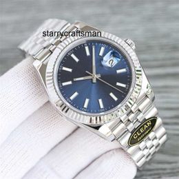 Luxe horloge RLX Clean Movement Watch 3235 Automatisch mechanisch 41 mm Clean Factory Sapphire Waterdicht 904L roestvrij staal Montre de Luxe Luminous Business W