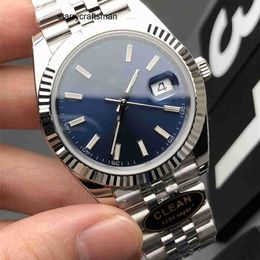 Reloj de lujo RLX Clean Watch Clean Factory Reloj de marca famosa Fecha Solo reloj de diseño mecánico automático Reloj de cristal de zafiro de 41 mm resistente al agua Reloj de lujo con