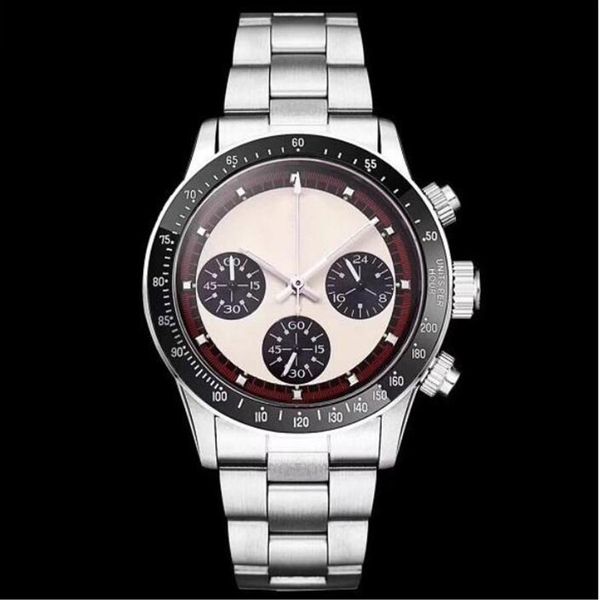 RELOJ de lujo Vintage Perpetual Paul Newman Relojes mecánicos automáticos Relojes de pulsera para hombre de acero inoxidable # 668303l