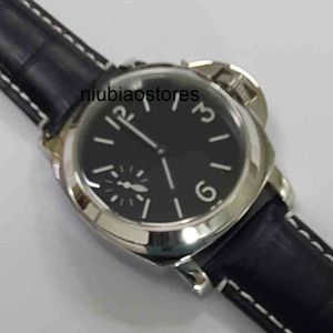 Luxe Horloge Horloges 316l Staal Marina Heren Handmatig Opwindbaar 44mm Sport Recht Mineraalglas Verlichting Handspaner Horloge liu UOAC