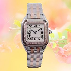 Montre de luxe montres femmes montres de mode Designer Diamond Watchs Mouvement à quartz de qualité supérieure Taille Bracelet en acier inoxydable Verre saphir Étanche dhgate