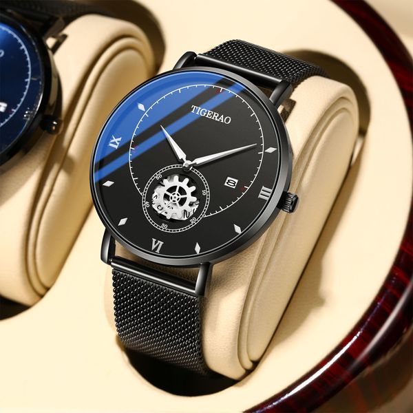 Reloj de lujo para mujer, relojes de pulsera aaa para hombres, calidad aaa, 40 mm, movimiento automático, acero inoxidable, corona dorada, relojes impermeables, luminosos, montre luxe, relojes de regalo