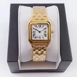 Luxury Watch Womens Watch Square Watches Designer Diamond Watchs Bracelet en acier inoxydable montres