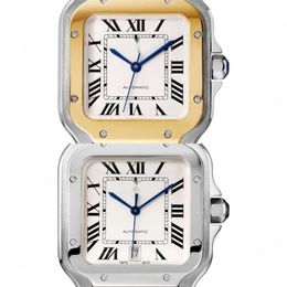 Luxe horloges 10A High-end designer zakelijk Santos-horloge voor heren en dames Volledig automatisch mechanisch horloge Klassiek horloge Verwijder de band Dermis snel